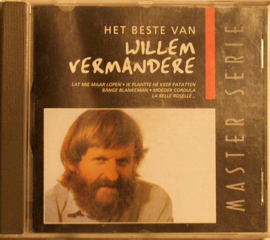 Willem Vermandere Het beste van Master serie Bange blankeman, Cd's en Dvd's, Ophalen of Verzenden, Gebruikt, Streekmuziek, Verzamelalbum