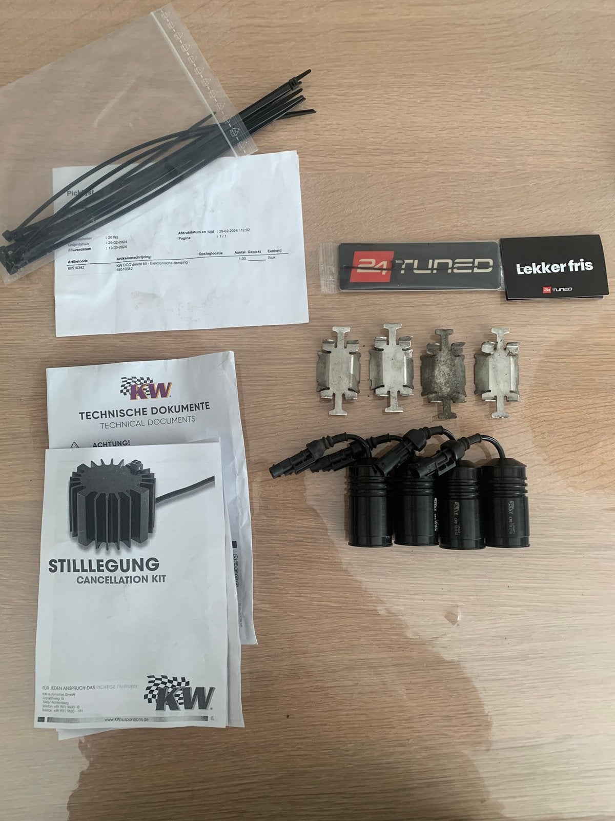 KW DCC cancellation delete kit demper golf 8, Ophalen of Verzenden
