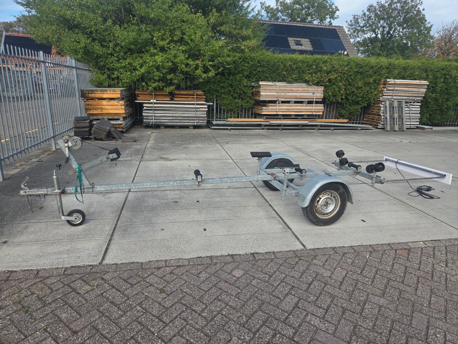 prachtig mooie boot trailer tot 5 meter, Watersport en Boten, Ophalen of Verzenden, Minder dan 6 meter, Overige typen