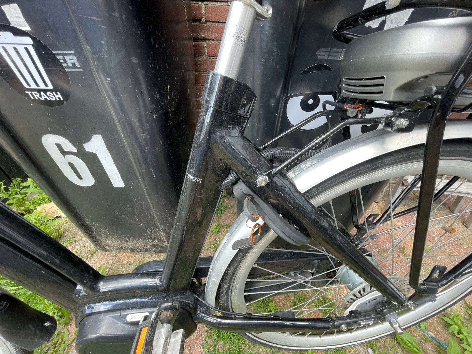 Vogue electrishe fiets . Zonder accu, Fietsen en Brommers, Ophalen, Zo goed als nieuw, Overige merken