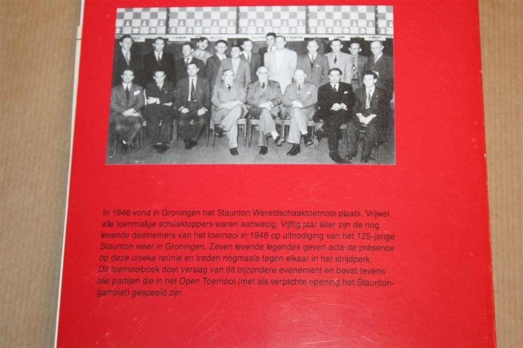 Staunton Jubileumtoernooi 1996 — Schaaktoernooi Groningen, Ophalen of Verzenden, Gelezen, Overige onderwerpen