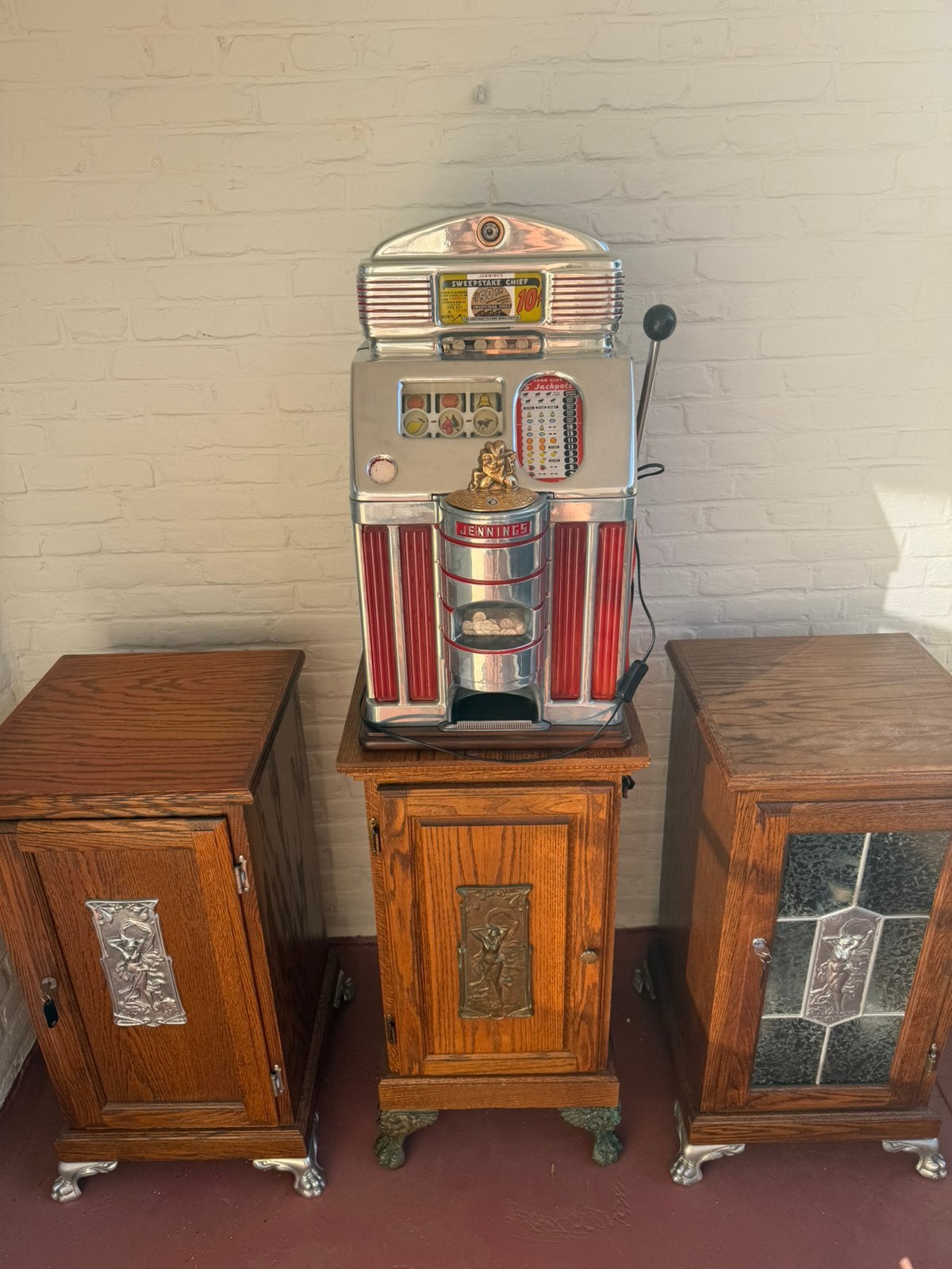 3x stand om slotmachine gokkast op te plaatsen., Verzamelen, Ophalen, Zo goed als nieuw, 1970 tot heden, Overige merken