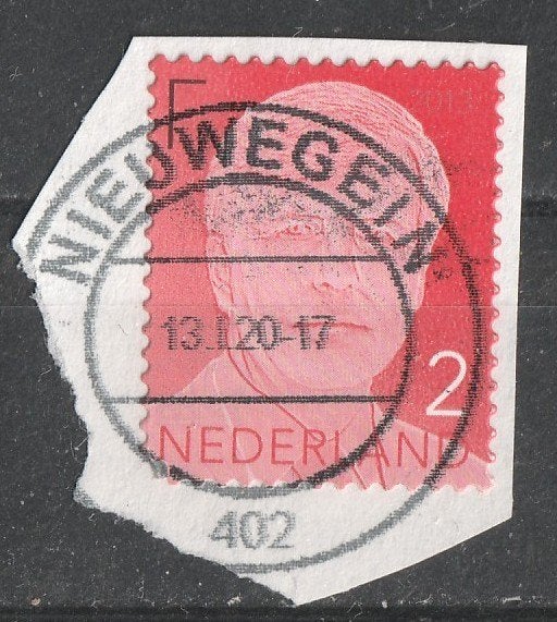 88 R Willem Alexander 2013, Verzenden, Na 1940, Gestempeld