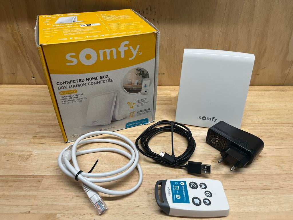 Somfy Tahoma Box Connected Home Smart Home Systeem, Ophalen, Zo goed als nieuw
