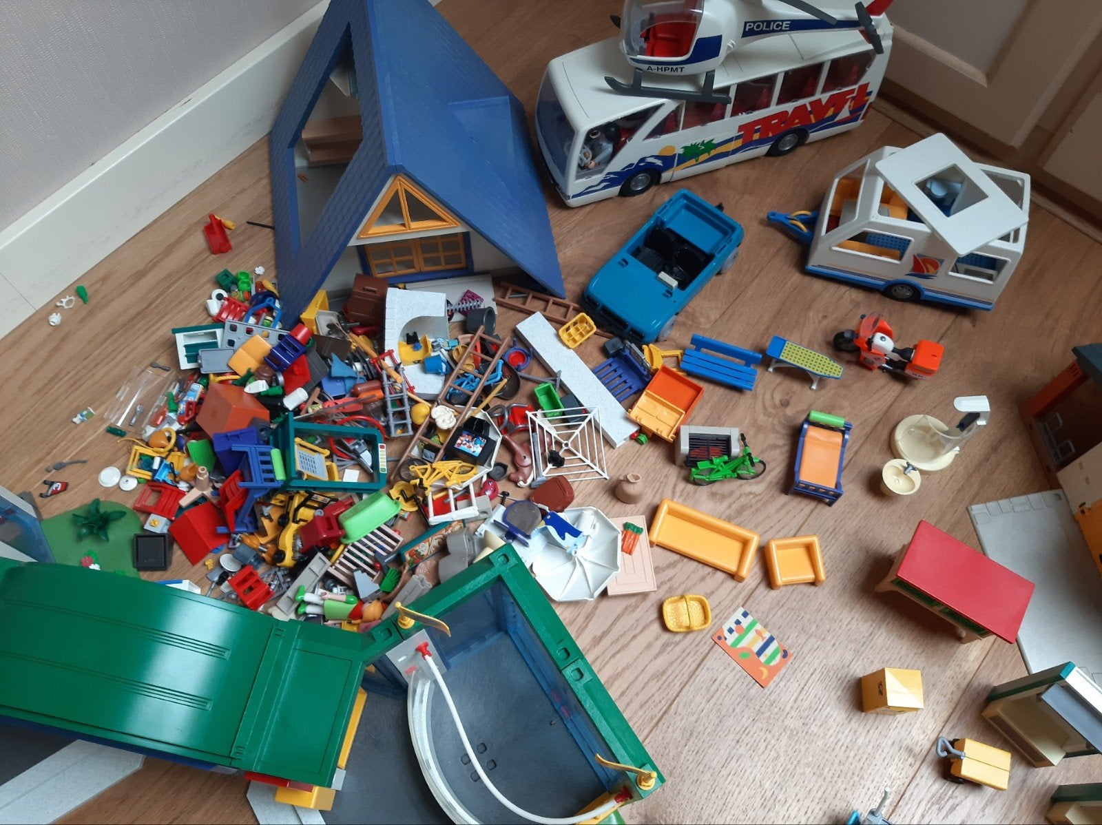Grote Playmobil collectie, Ophalen, Zo goed als nieuw