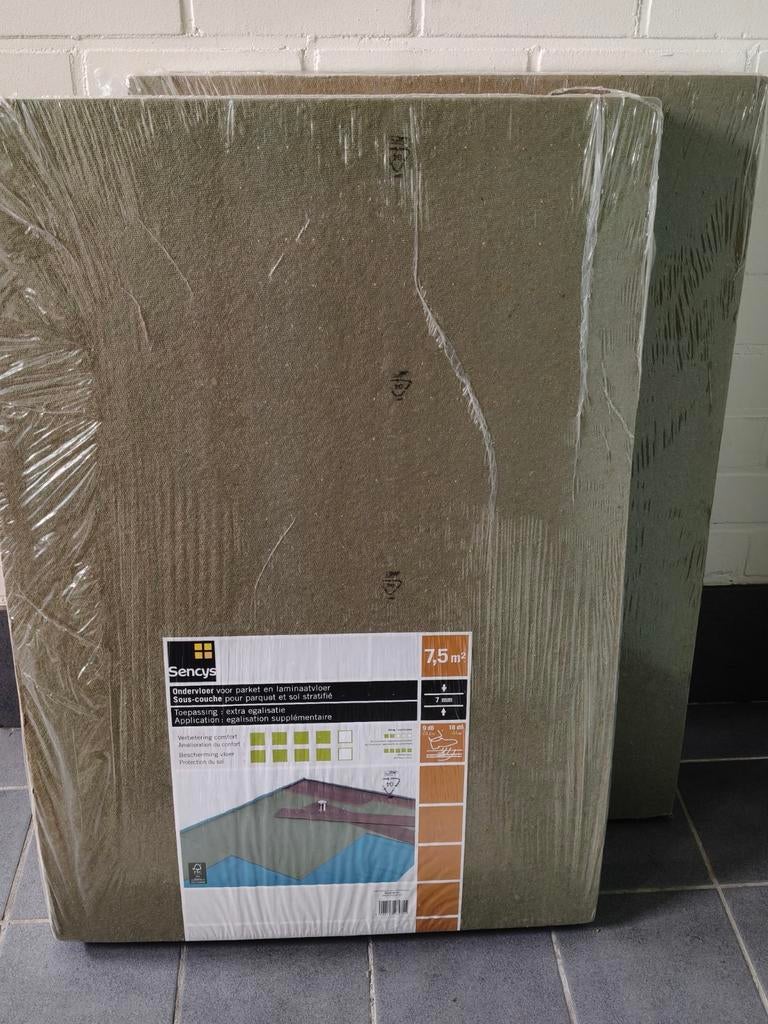 2 pak Sencys ondervloerplaten 15 m², Ophalen, 30 cm of meer, 50 tot 150 cm, Nieuw