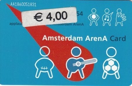 ArenA kaart A041.04 Schijnwerper € 4,00 afgewaardeerd, Ophalen of Verzenden, Nederland