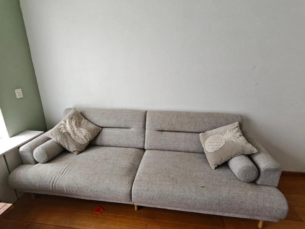 Ikea bank met hoes en kussens, Ophalen