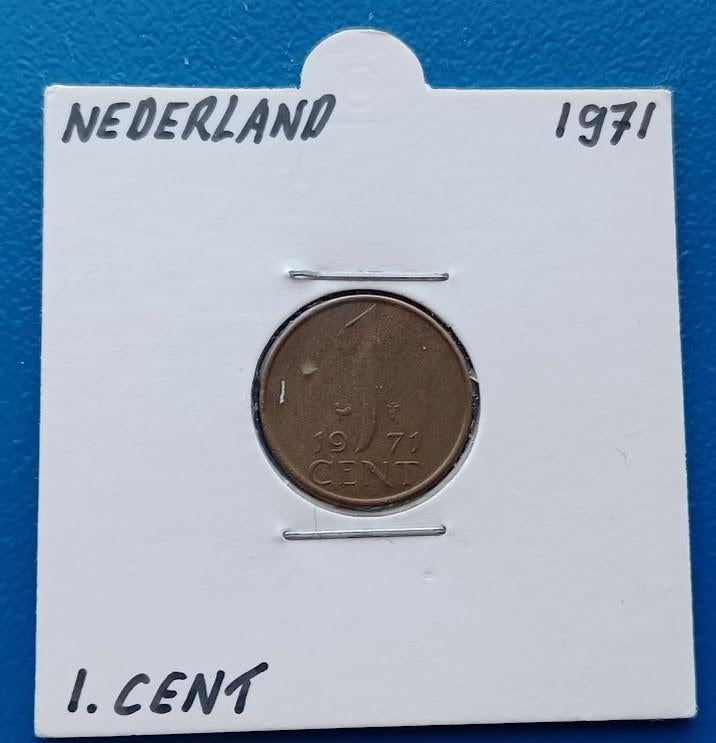 1 cent 1971 Juliana UNC, Verzenden, Koningin Juliana, 1 cent