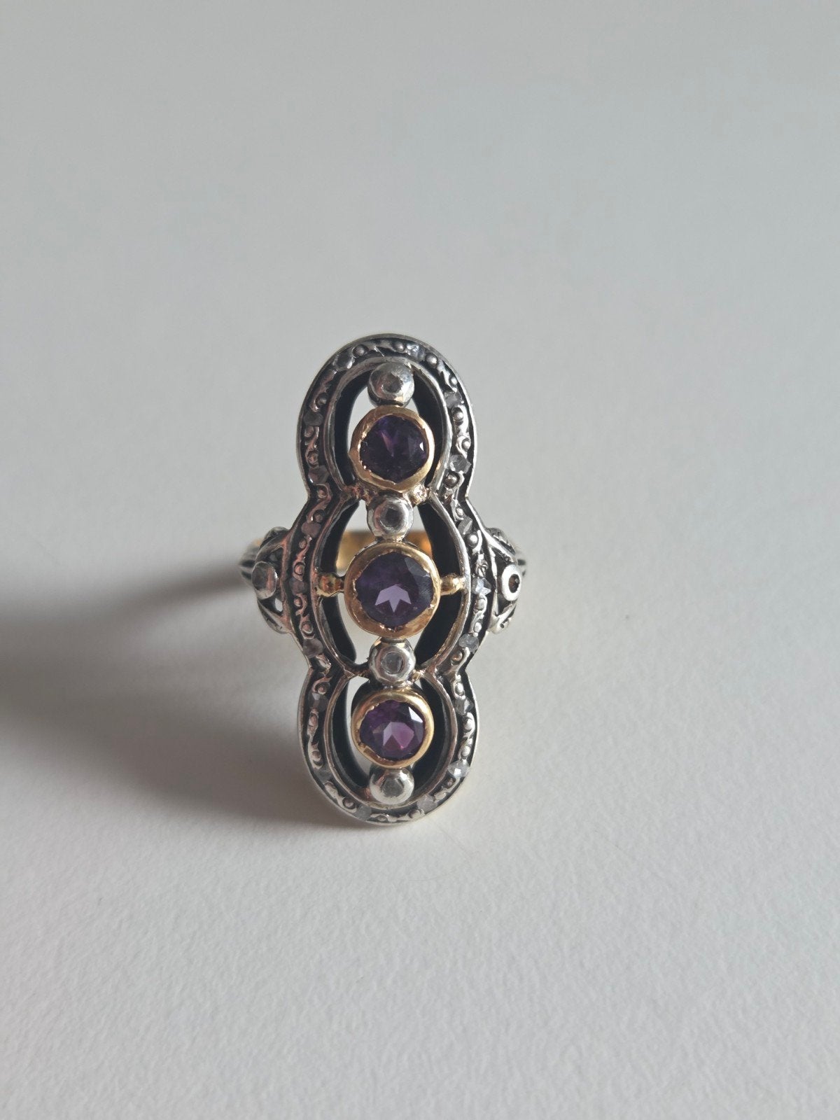 Antieke gouden ring, Verzenden, Goud