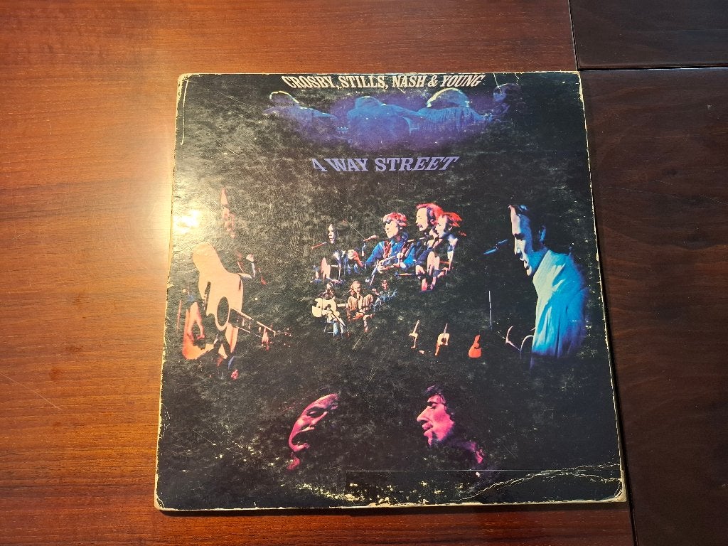 LP - Crosby, Stills, Nash and Young - 4 Way Street, Singer-songwriter, Gebruikt, Ophalen of Verzenden, 1970 - 1979