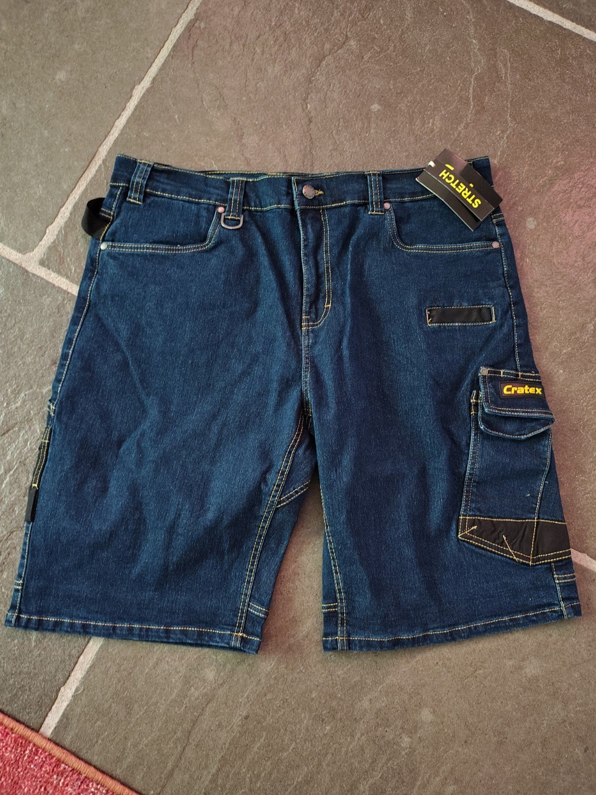 Korte werkbroek, Verzenden, Nieuw, Blauw, W32 (confectie 46) of kleiner