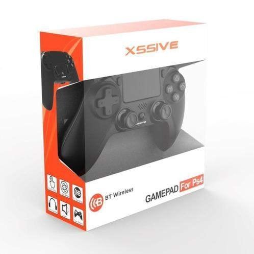 xssive PlayStation 4 ps4 controller zwart trilfunctie, Spelcomputers en Games, Ophalen, Nieuw, Controller, PlayStation 4