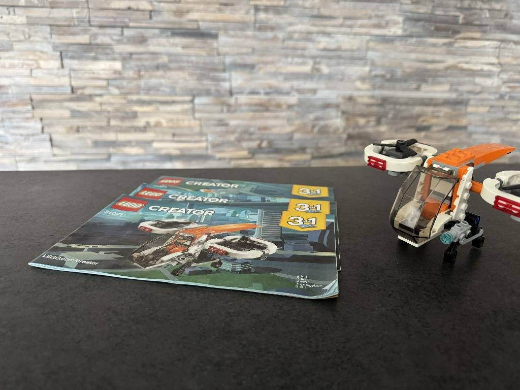 Lego creator 3 in 1 31071, Gebruikt, Lego, Ophalen of Verzenden, Complete set
