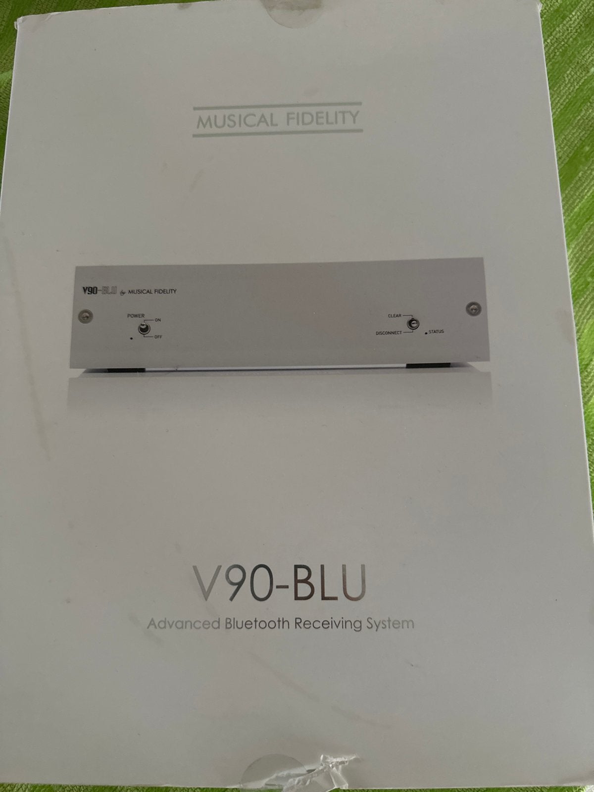 Musical Fidelity V90-BLU Advanced Bluetooth Ontvanger, Overige merken, Overige systemen, Ophalen of Verzenden, Zo goed als nieuw