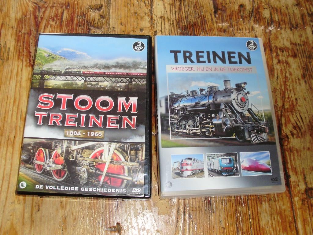 Treinen van vroeger en nu / DVD / Stoomtreinen 1804 - 1960, Ophalen of Verzenden, Gebruikt, Trein, Overige typen