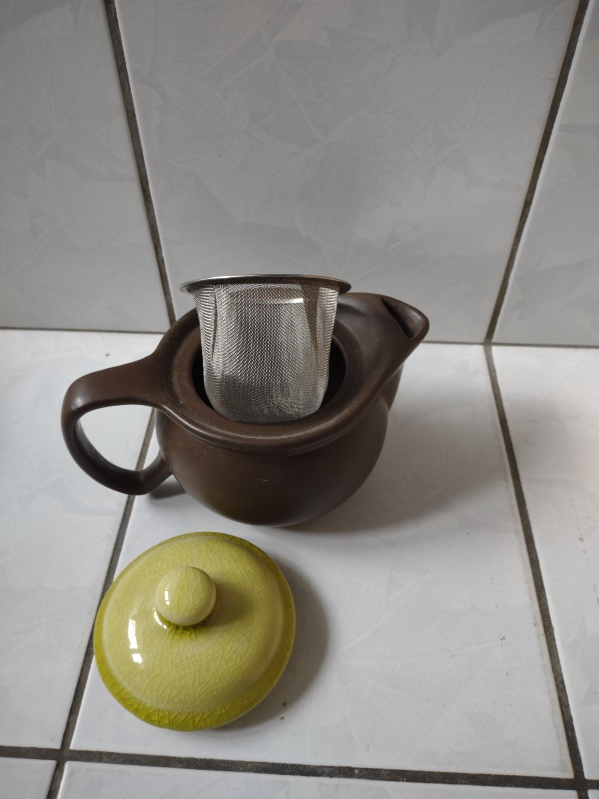 Theepot, Ophalen