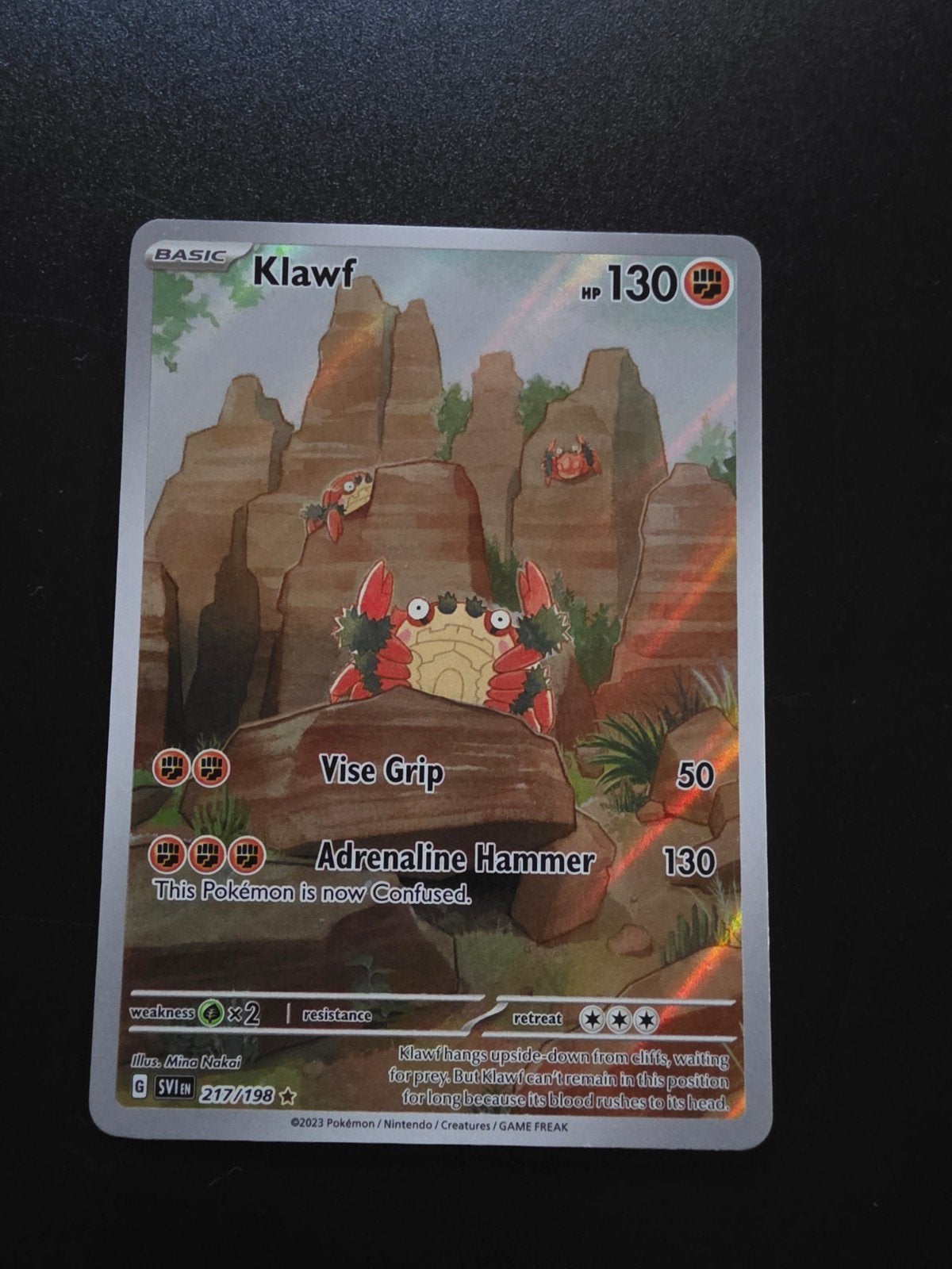 Klawf art pokemon kaart SVi 217, Ophalen of Verzenden, Nieuw