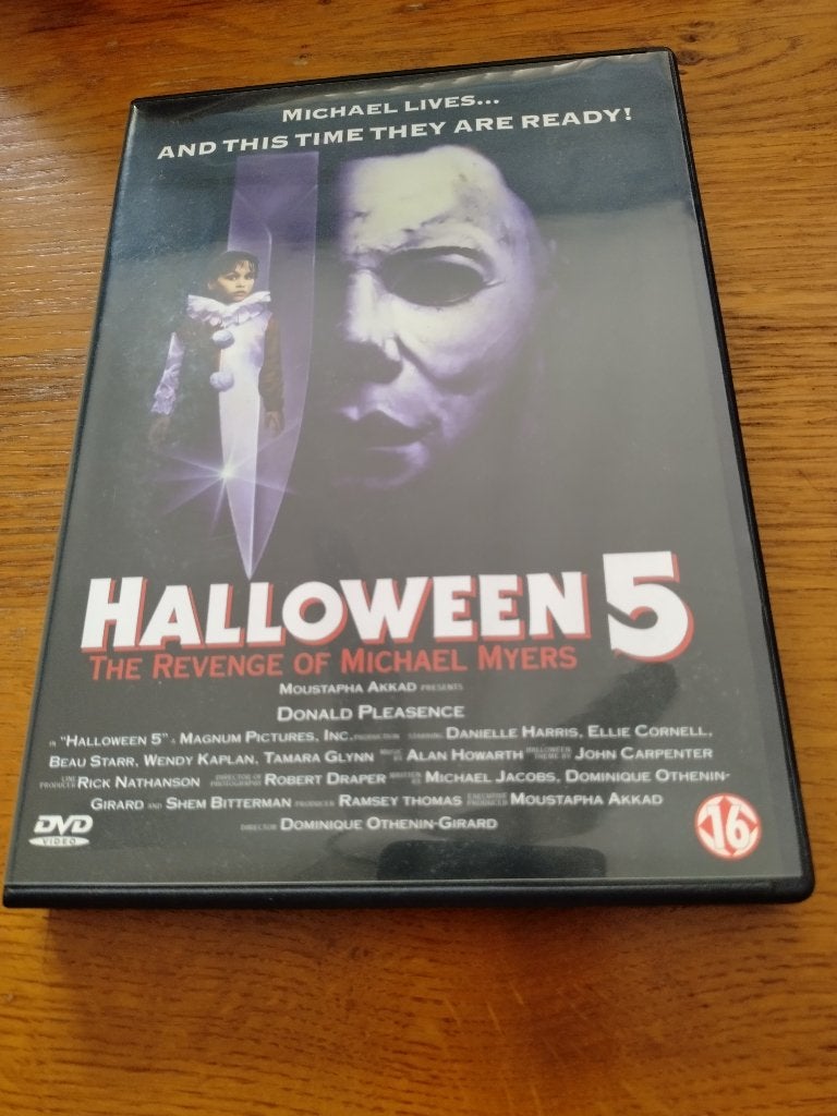 Halloween 5  (dvd), Ophalen, Engels, Vanaf 16 jaar, Zo goed als nieuw