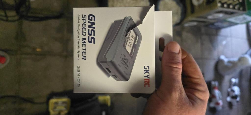 SKYRC GNSS Snelheidsmeter GSM-015 voor RC modellen, Ophalen of Verzenden