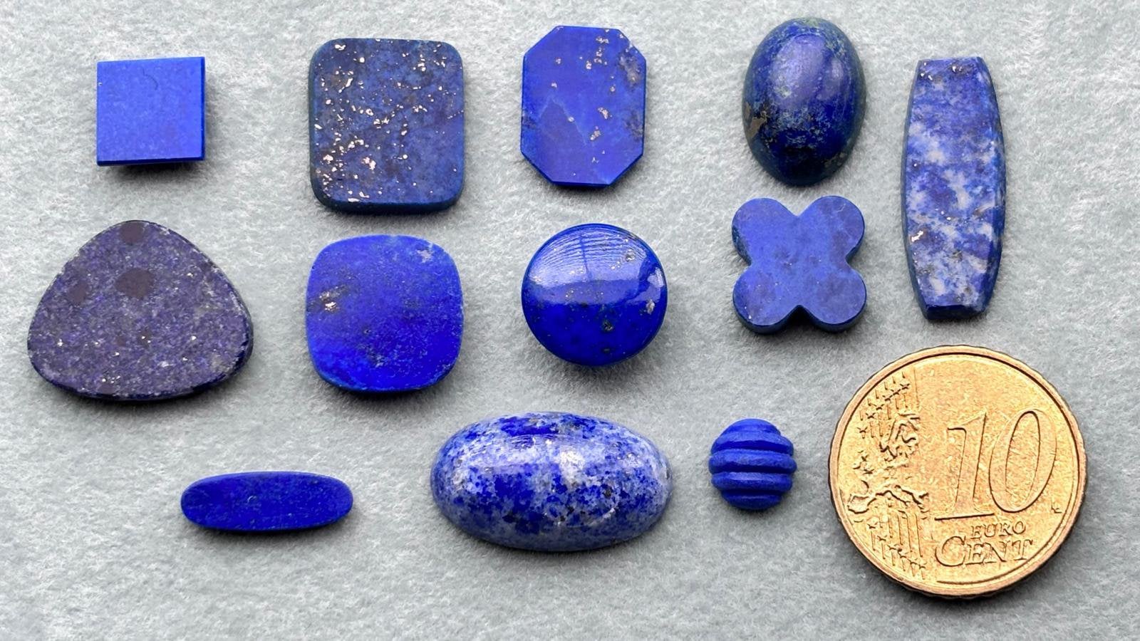 Lapis ring hanger stenen goudsmid, Ophalen of Verzenden