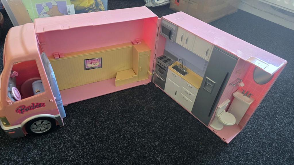 Barbie Camper, barbie's, barbiekleren, accesoires, Ophalen of Verzenden