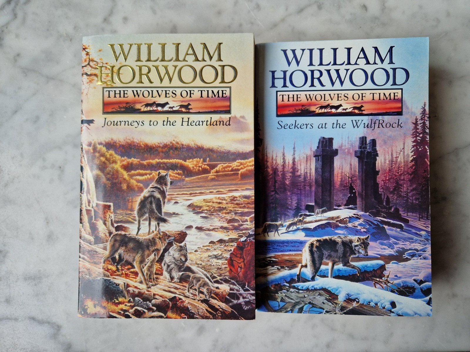 Boeken William Horwood Serie The Wolves of Time, Boeken, Ophalen of Verzenden, Zo goed als nieuw, William Horwood