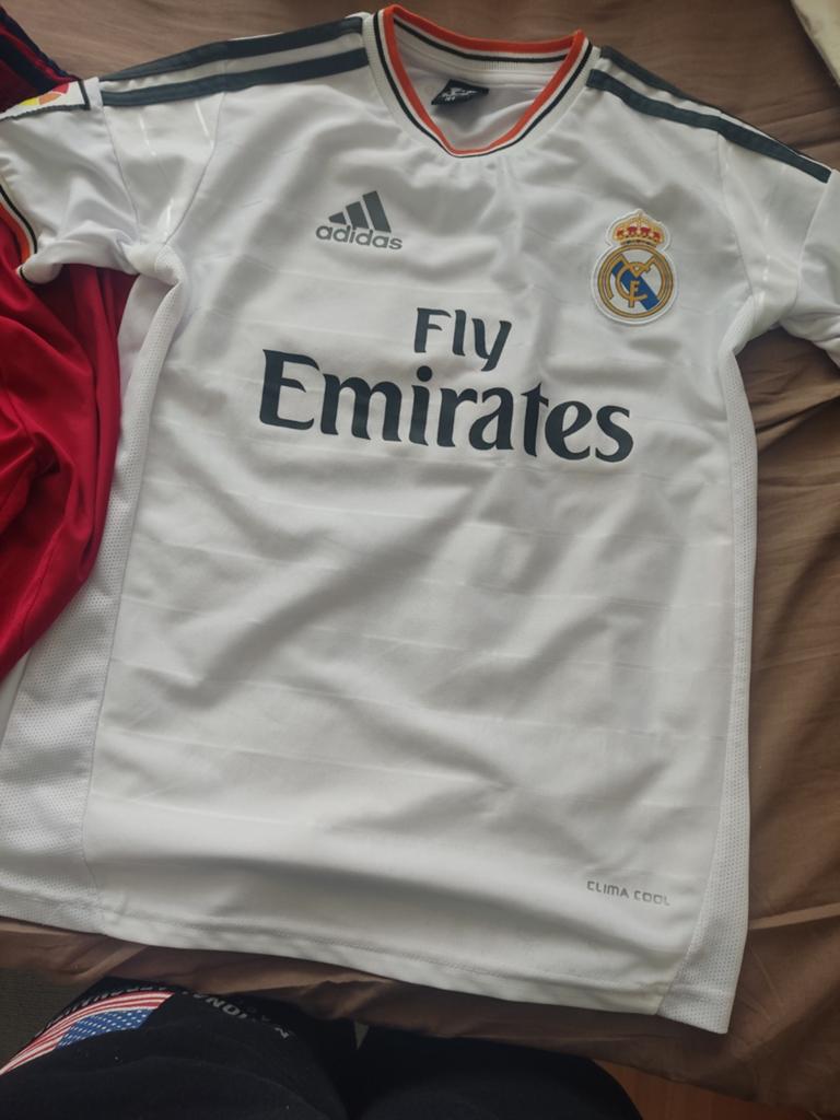 Real Madrid Ronaldo Thuisshirt Maat 164, Ophalen, Gebruikt