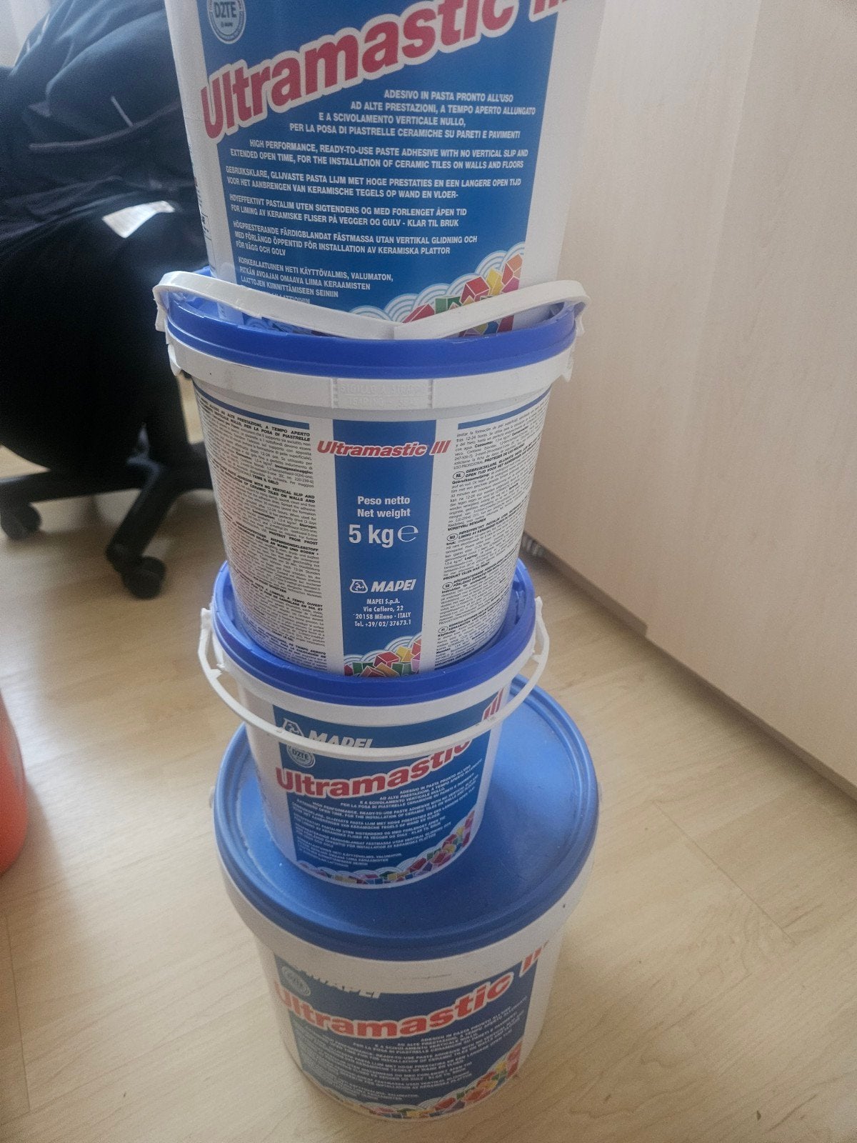 tegellijm, Doe-het-zelf en Verbouw, Tegels, Ophalen, Wandtegels, Nieuw, Minder dan 20 cm