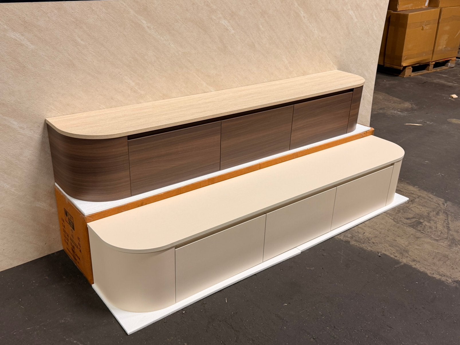 JAPANDI TV MEUBEL 3 kleuren !, Verzenden, 150 tot 200 cm, Nieuw, Minder dan 100 cm