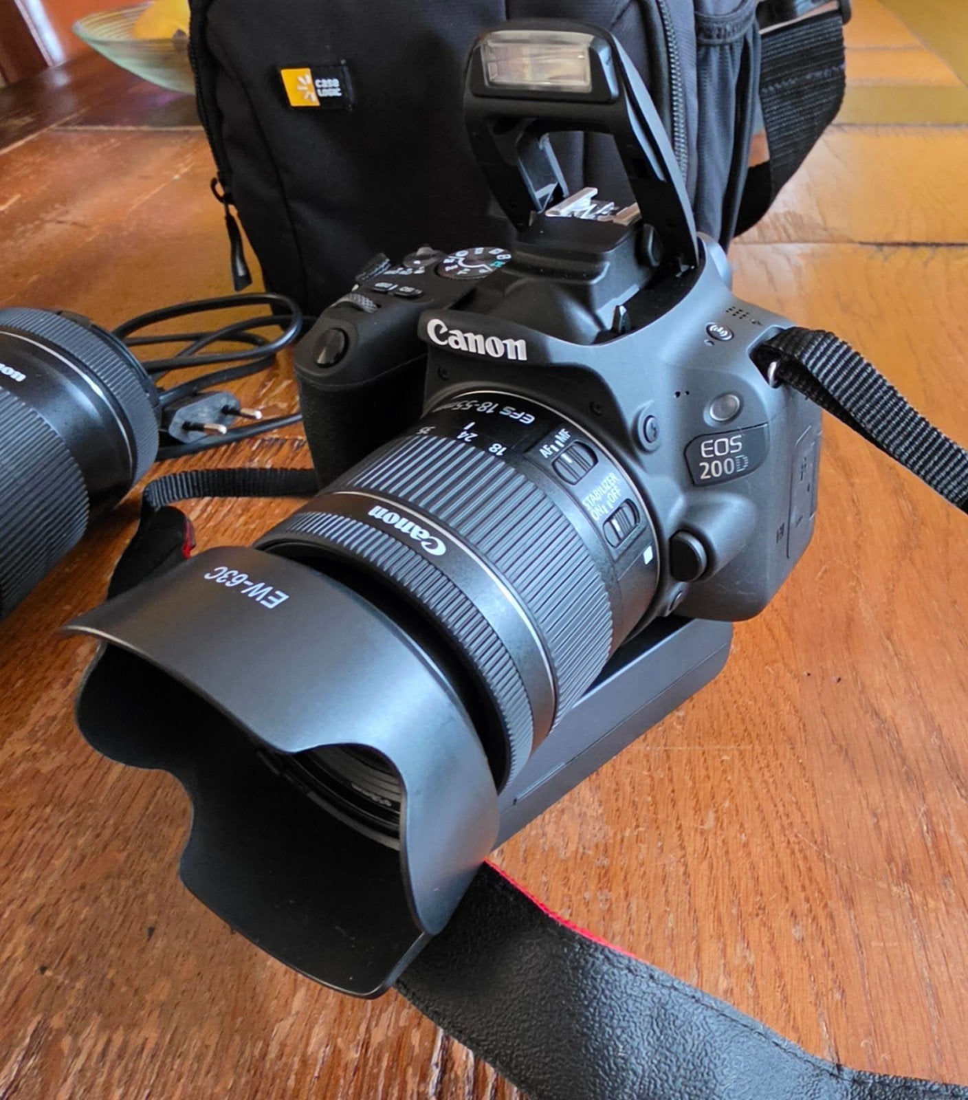 Canon EOS 200D spiegelreflexcamera met 2 lenzen, Audio, Tv en Foto, Fotocamera's Digitaal, Ophalen, Spiegelreflex, Canon, Zo goed als nieuw