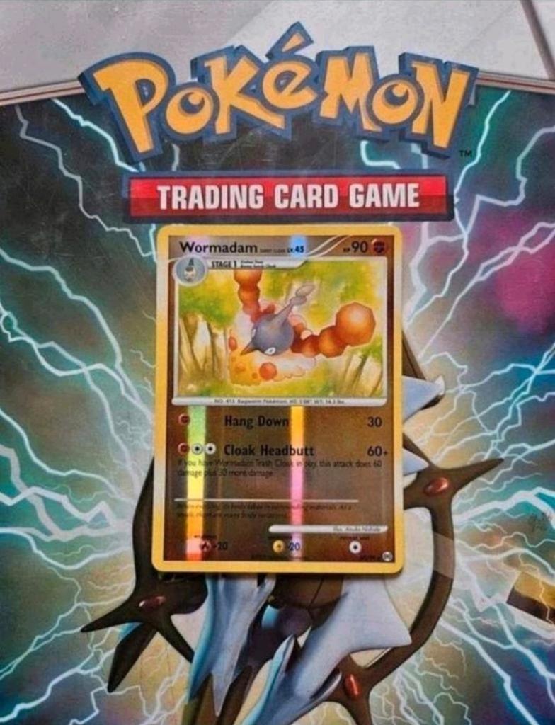 Wormadam 50/99 reverse holo Platinum Arceus set pokemon, Ophalen of Verzenden, Zo goed als nieuw, Losse kaart, Foil