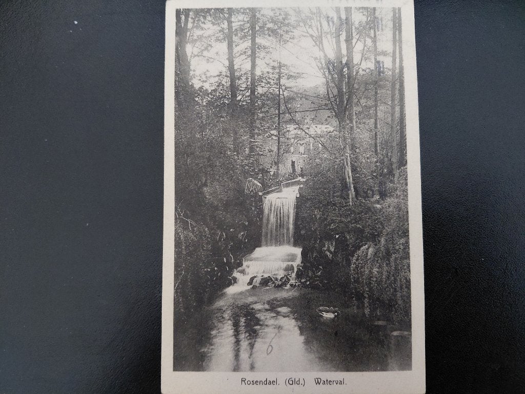 Waterval, Rosendael Gelderland, 1931, gelopen., Verzenden, 1920 tot 1940, Gelopen, Natuur