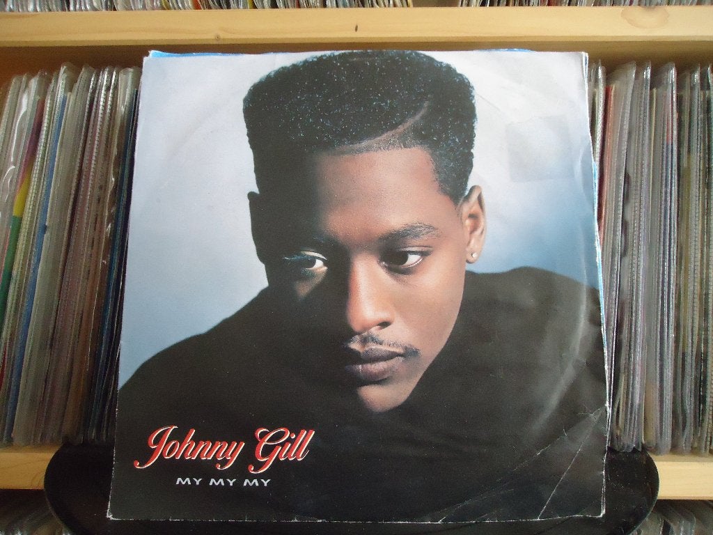 7" Single Johnny Gill - My My My (7" Edit + Instrumental), Gebruikt, 7 inch, Ophalen of Verzenden, Pop