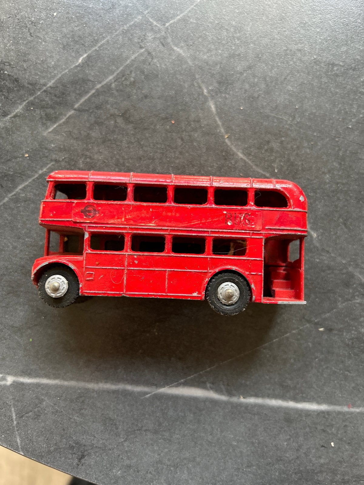 Vintage Matchbox London Dubbeldekker Bus Speelgoed, Ophalen of Verzenden, Gebruikt