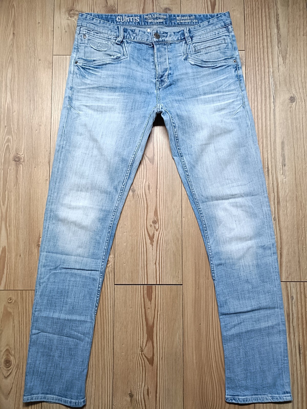 PME Legend stretch maat 34-34, Ophalen of Verzenden, Gedragen, Blauw, W33 - W34 (confectie 48/50)