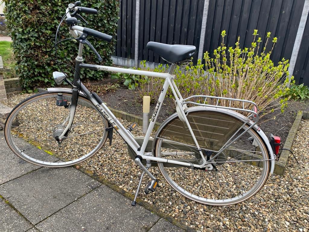 Gazelle Tour de France herenfiets - frame 61cm, Fietsen en Brommers, Fietsen | Heren | Herenfietsen, Ophalen, Gebruikt, Versnellingen