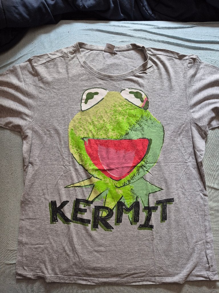 kermit the frog muppet t-shirt Zoot, maat xl, merk Disney, Ophalen of Verzenden, Gebruikt, Tv, Kleding