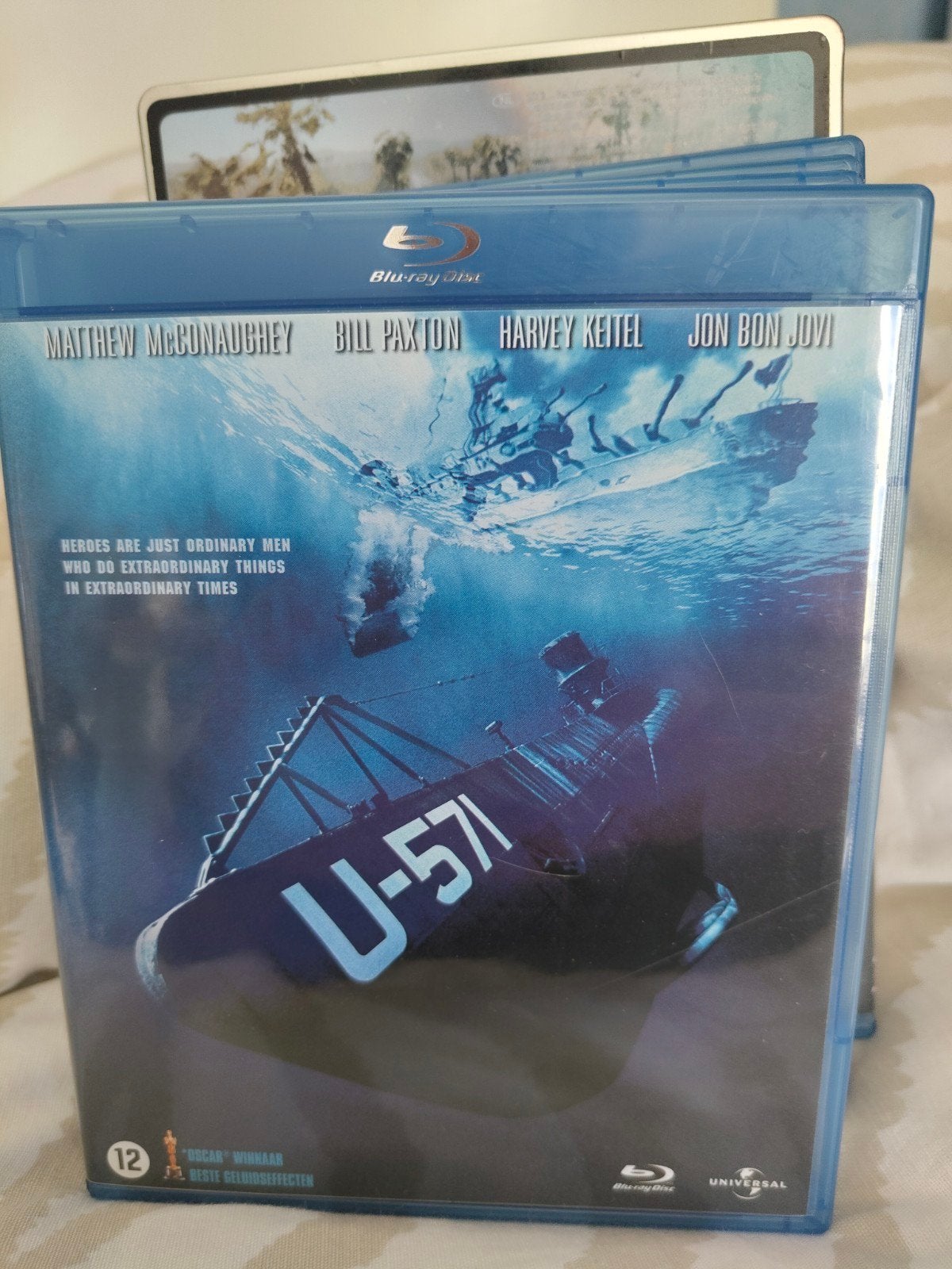 U-571 Blu-ray - Oorlogsfilm met Matthew McConaughey, Ophalen of Verzenden, Zo goed als nieuw, Actie