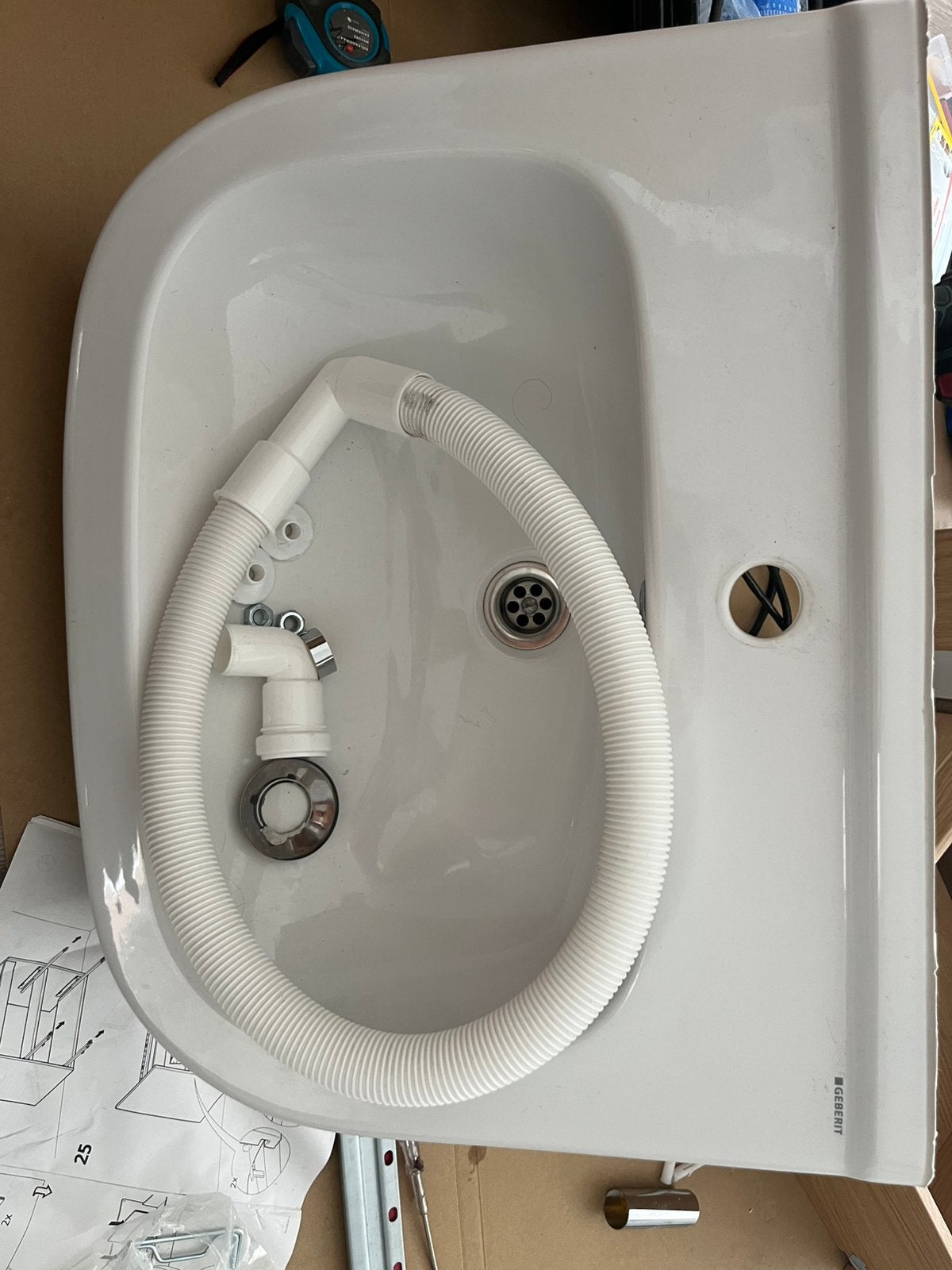Wasbak, Ophalen, 50 tot 100 cm, Zo goed als nieuw, Minder dan 100 cm