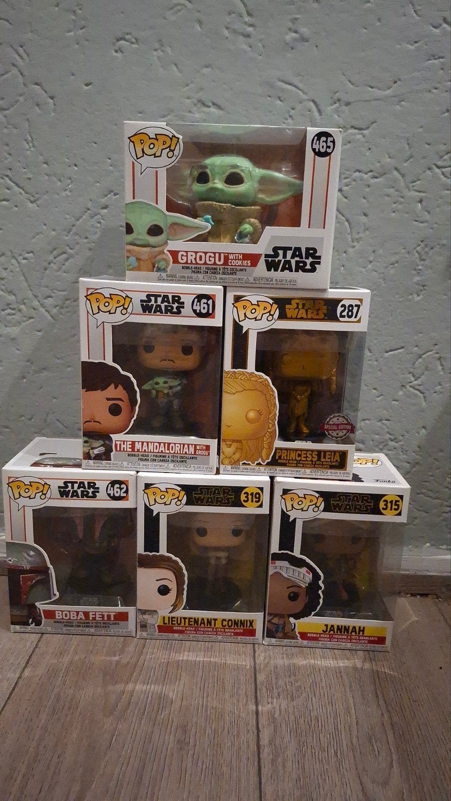 Star Wars Funko Pop! Collectie (6 stuks), Ophalen of Verzenden, Nieuw