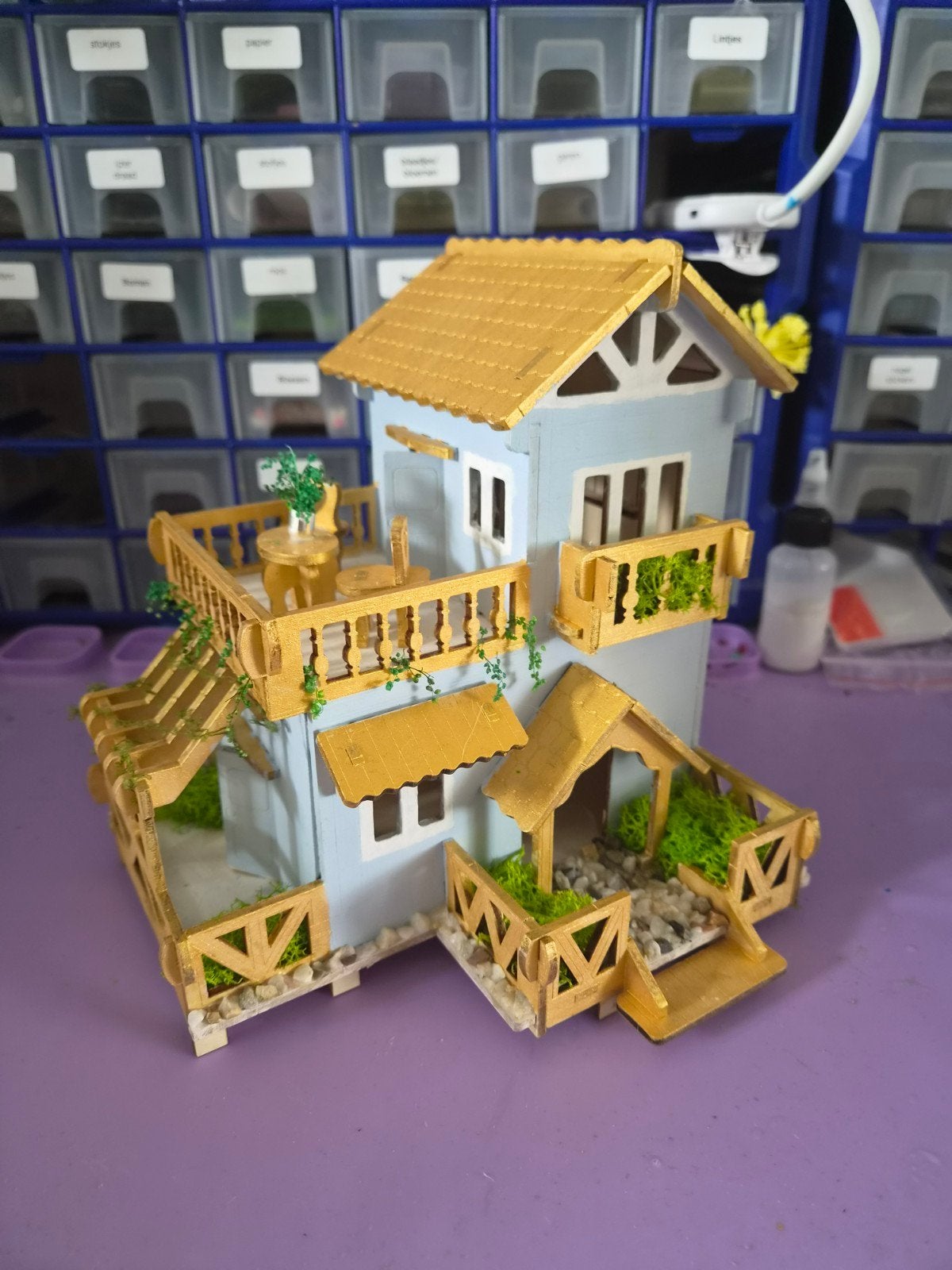 Houten huisje, Verzenden
