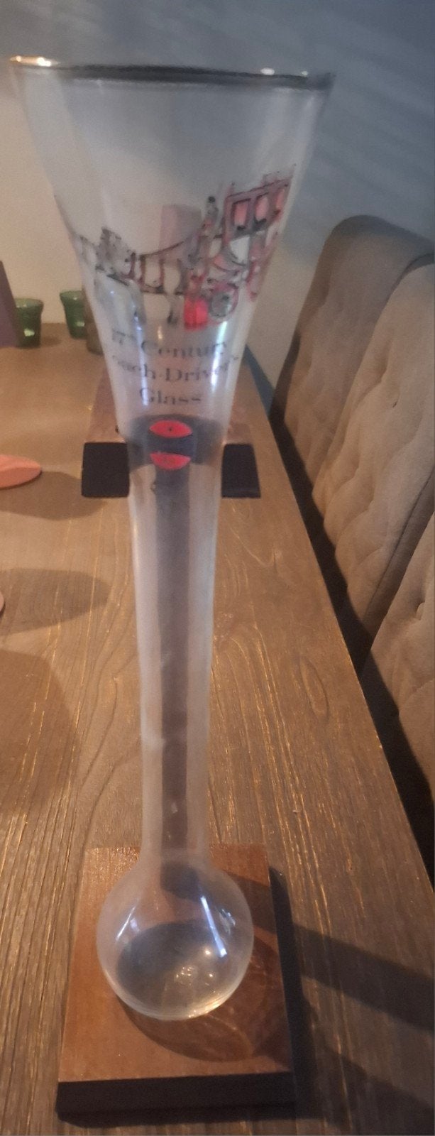 Heineken Koetsiersglas Retro, Verzamelen, Ophalen of Verzenden, Zo goed als nieuw, Bierglas