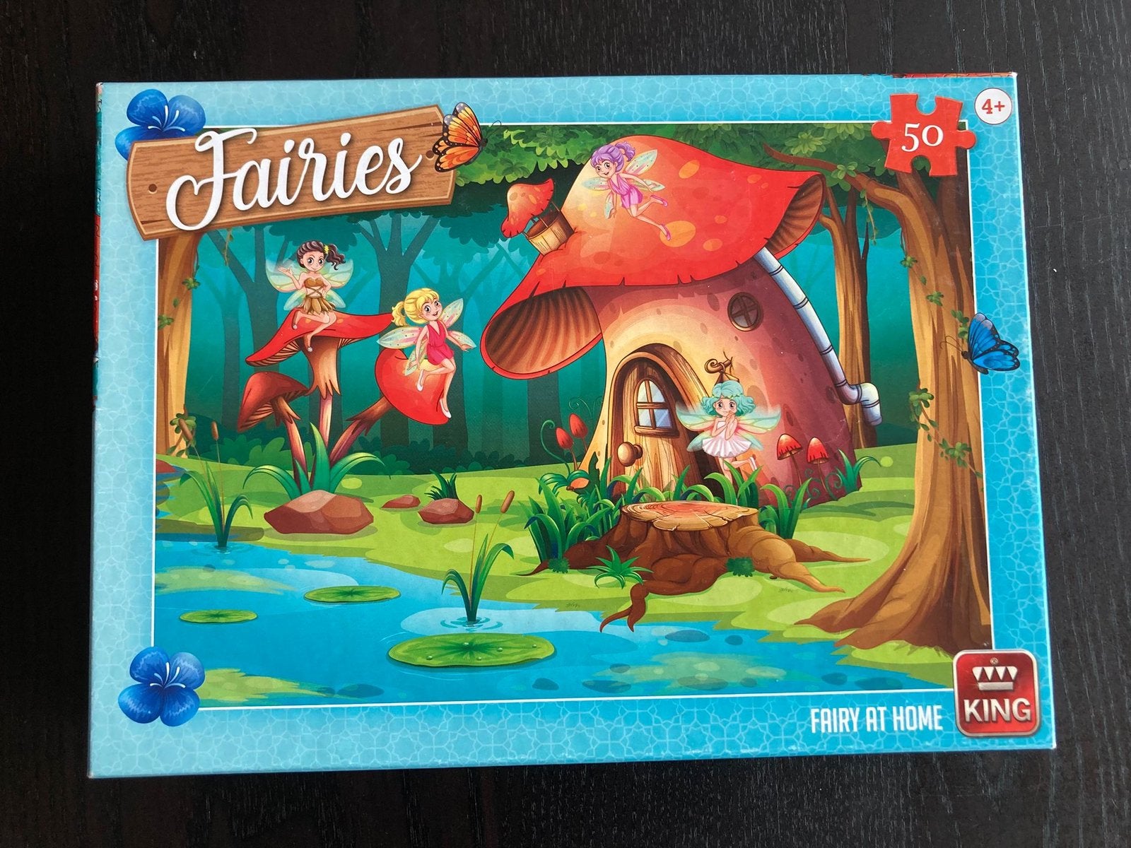 Puzzel feeën 50 stukjes, Ophalen of Verzenden, 10 tot 50 stukjes, Zo goed als nieuw
