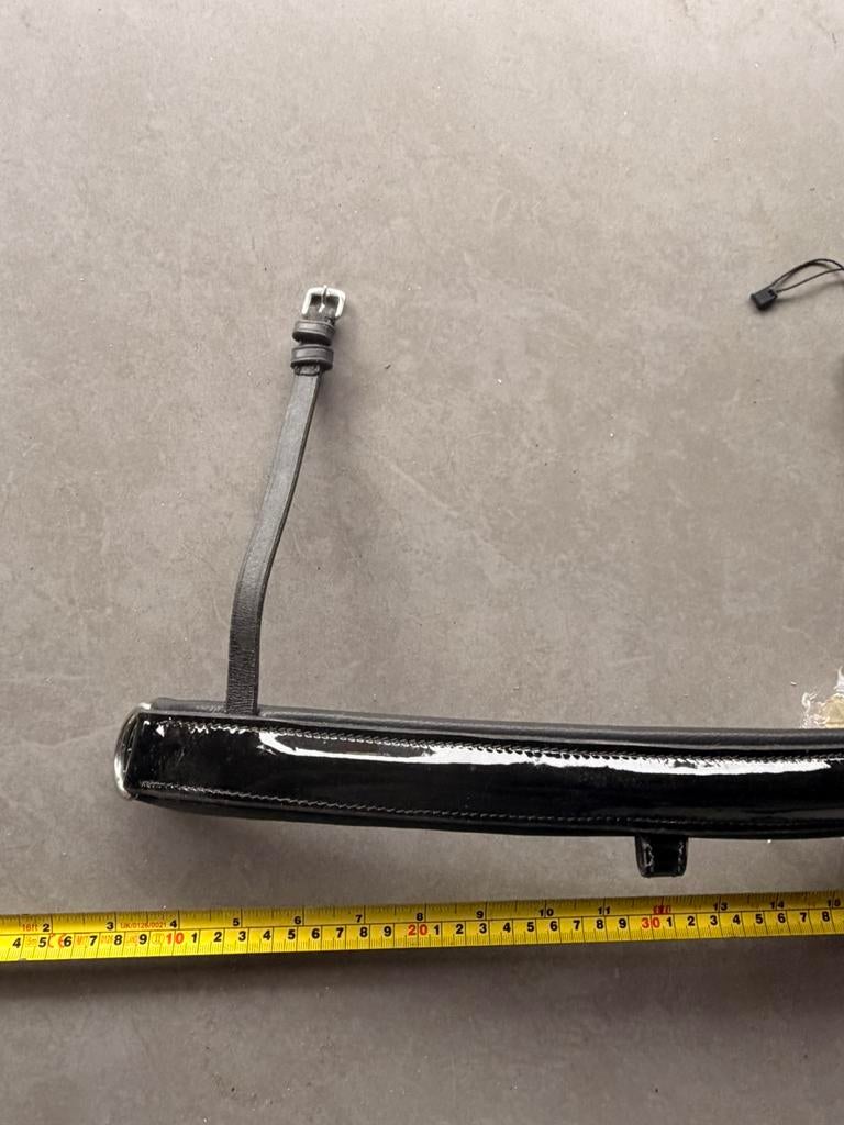 Nieuwe Bridle2fit lak neusriem zwart, Dieren en Toebehoren, Ophalen of Verzenden, Nieuw