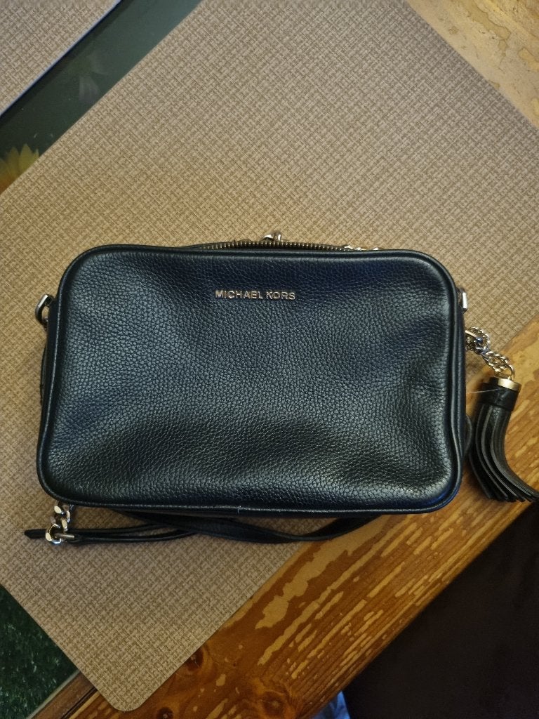 Michael Kors schoudertas, Ophalen, Gebruikt, Zwart, Schoudertasje