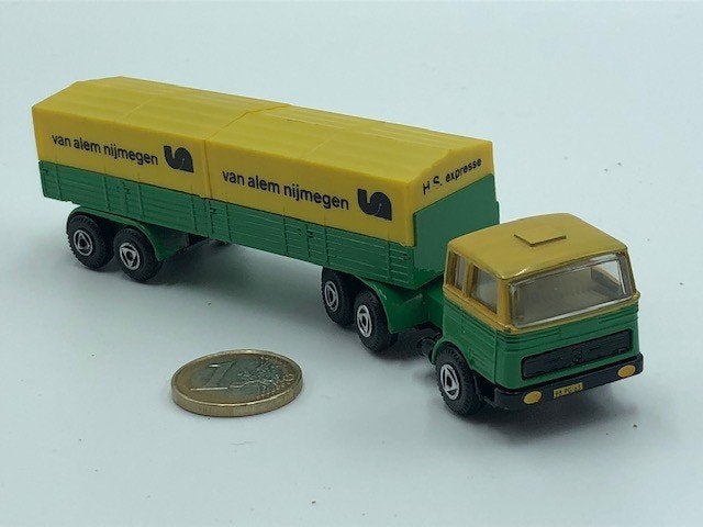Mercedes Trekker-Oplegger "Van Alem Nijmegen" Zelfbouw, Efsi, Ophalen of Verzenden, Gebruikt, Bus of Vrachtwagen, Efsi