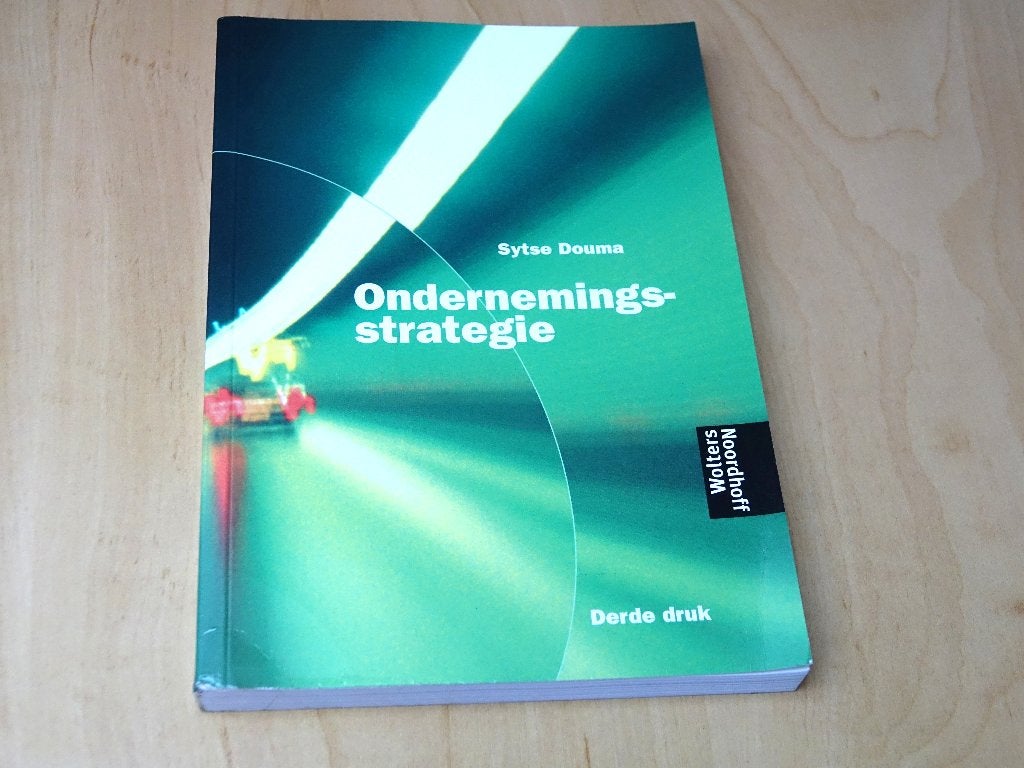 Boek Sytse Douma ‘Ondernemingsstrategie’, Ophalen of Verzenden, Nieuw, Management, Douma