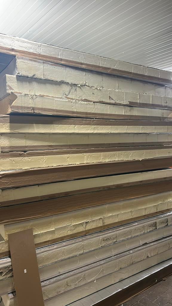 PIR platen 220x120x14 cm - 17 stuks isolatieplaten, Doe-het-zelf en Verbouw, Platen en Panelen, Ophalen, Gebruikt