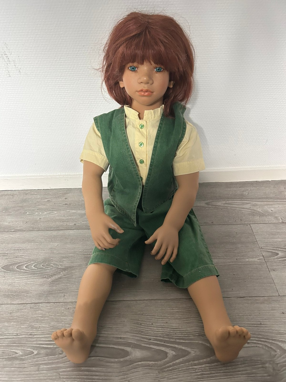 Annette Himstedt Pop Melvin, Verzamelen, Poppen, Ophalen of Verzenden, Zo goed als nieuw